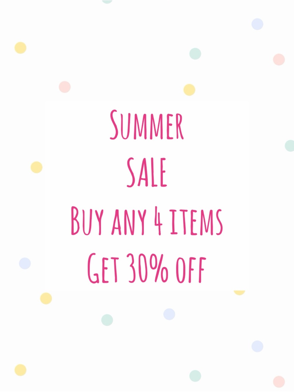 Summer Sale